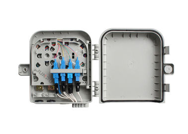 8 Port Wall Mounted Fiber Optic Distribution Box , Optical Termination Box