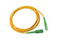 SC APC  Optical Fiber Patch Cord, single mode fiber optic patch cord